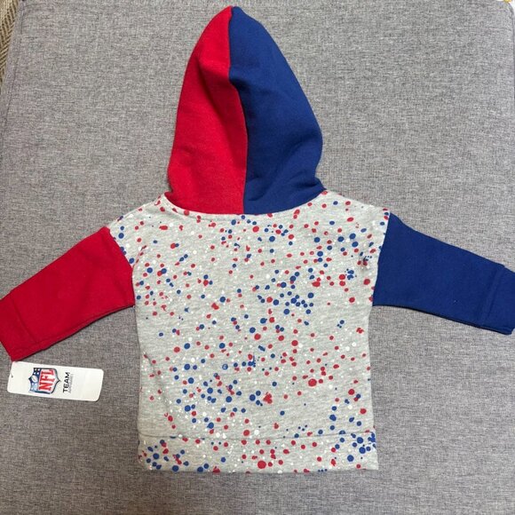 NFL NY Giants Football Infant 18 months Hooded Sweatshirt - Picture 3 of 6